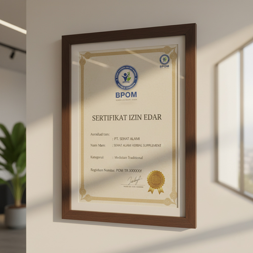 BPOM Certificate
